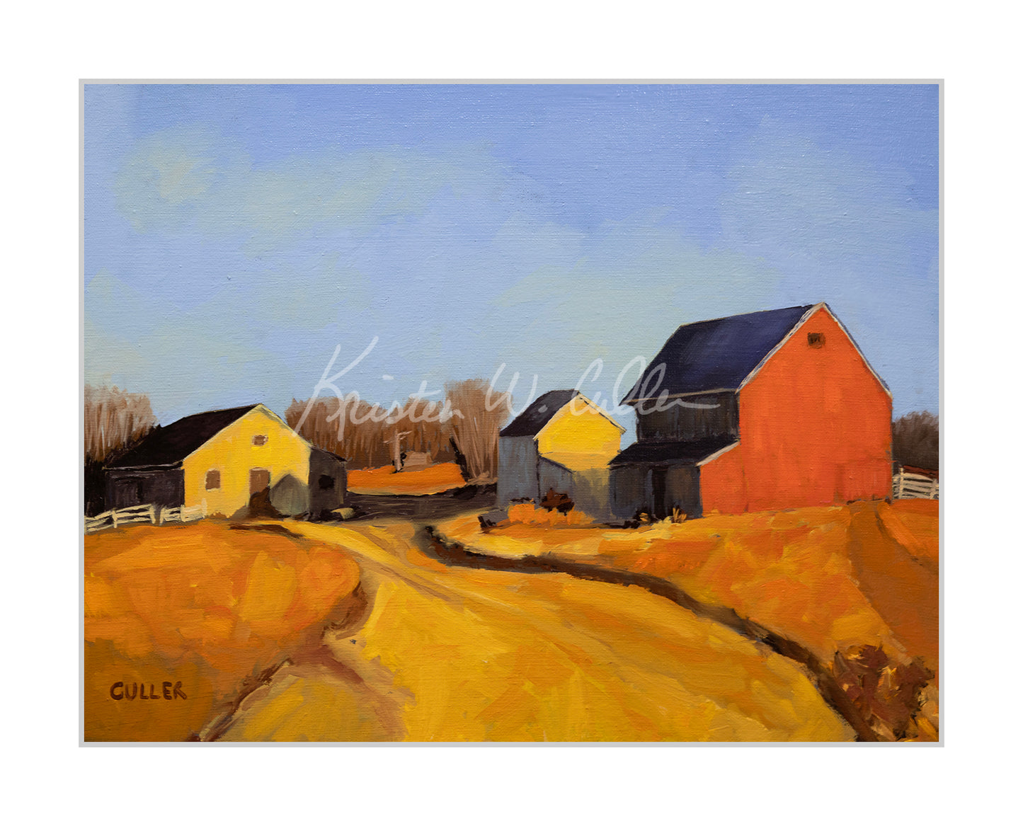 "Fall Afternoon" Limited Edition Archival Print