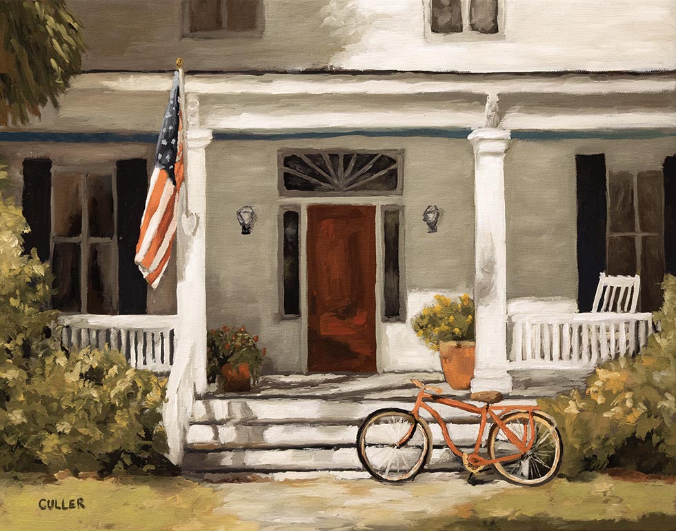"Americana" 11" x 14" Oil on Linen