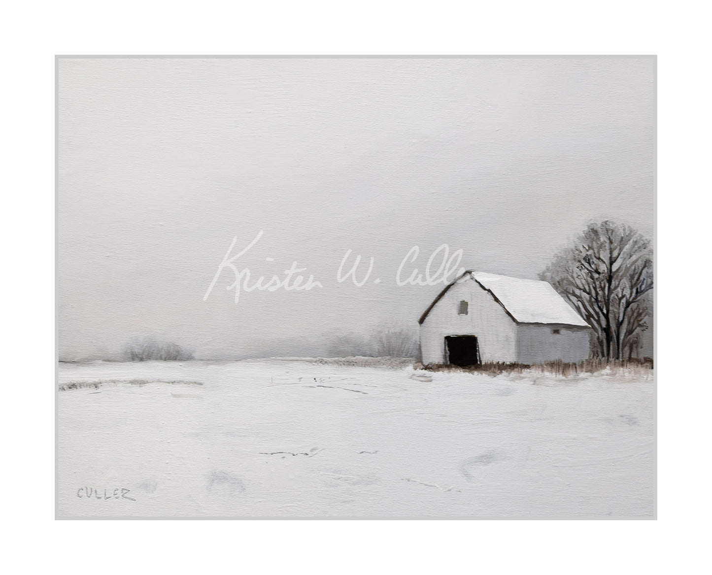 "Snow Day" Limited Edition Archival Print