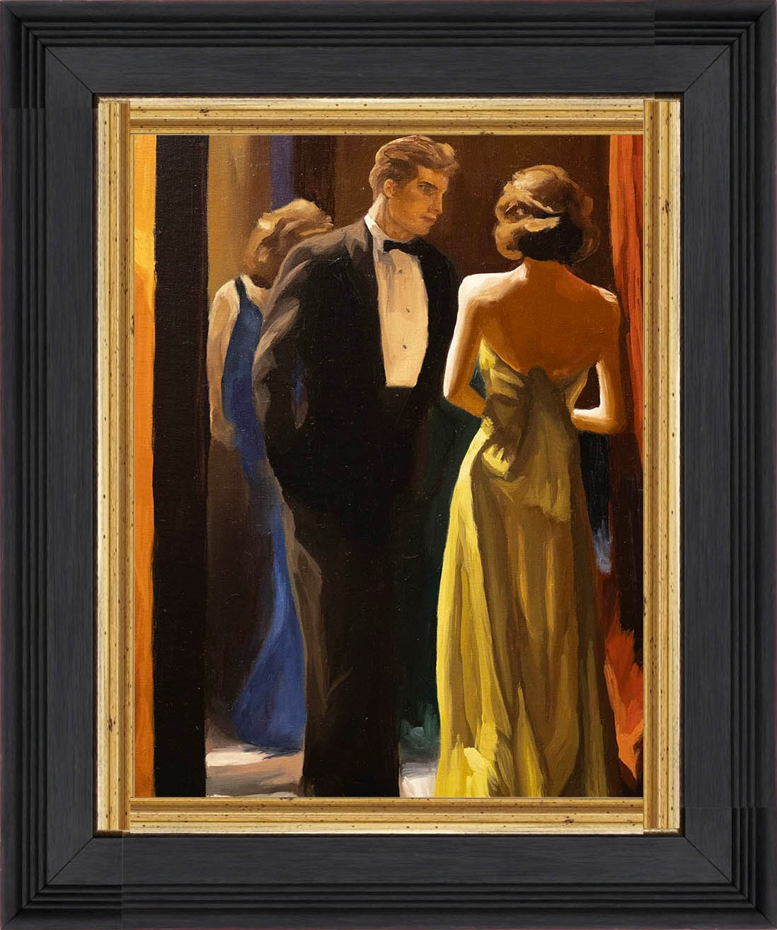 "Date Night" 14 x 11" Oil on Linen