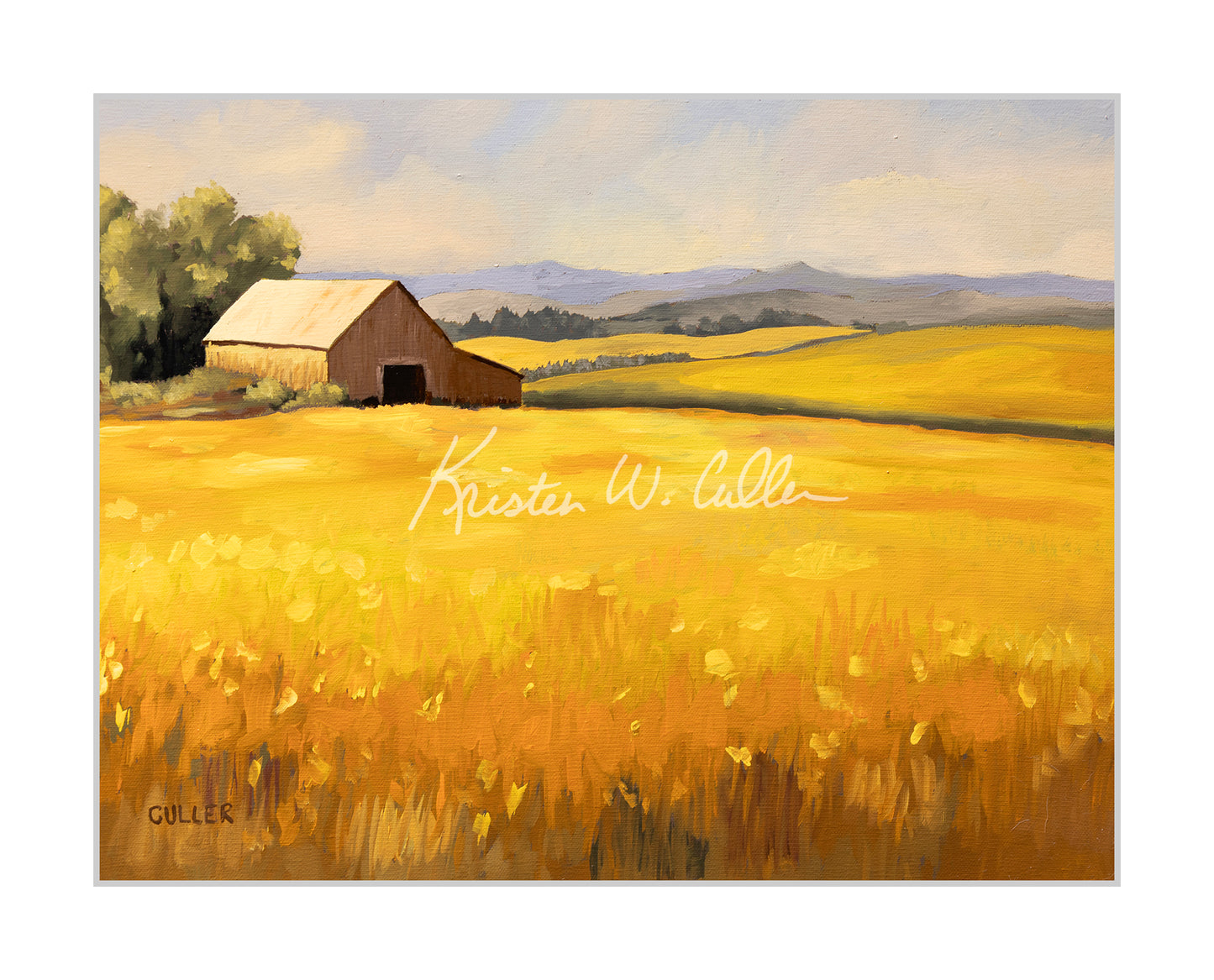 "Golden Fields" Limited Edition Archival Print