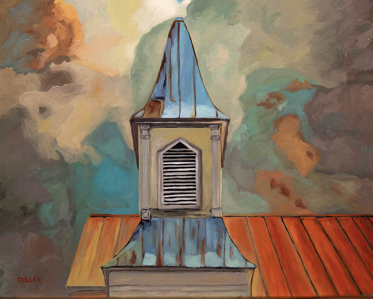 "God's Place" 16 x 20" Oil on Linen Framed