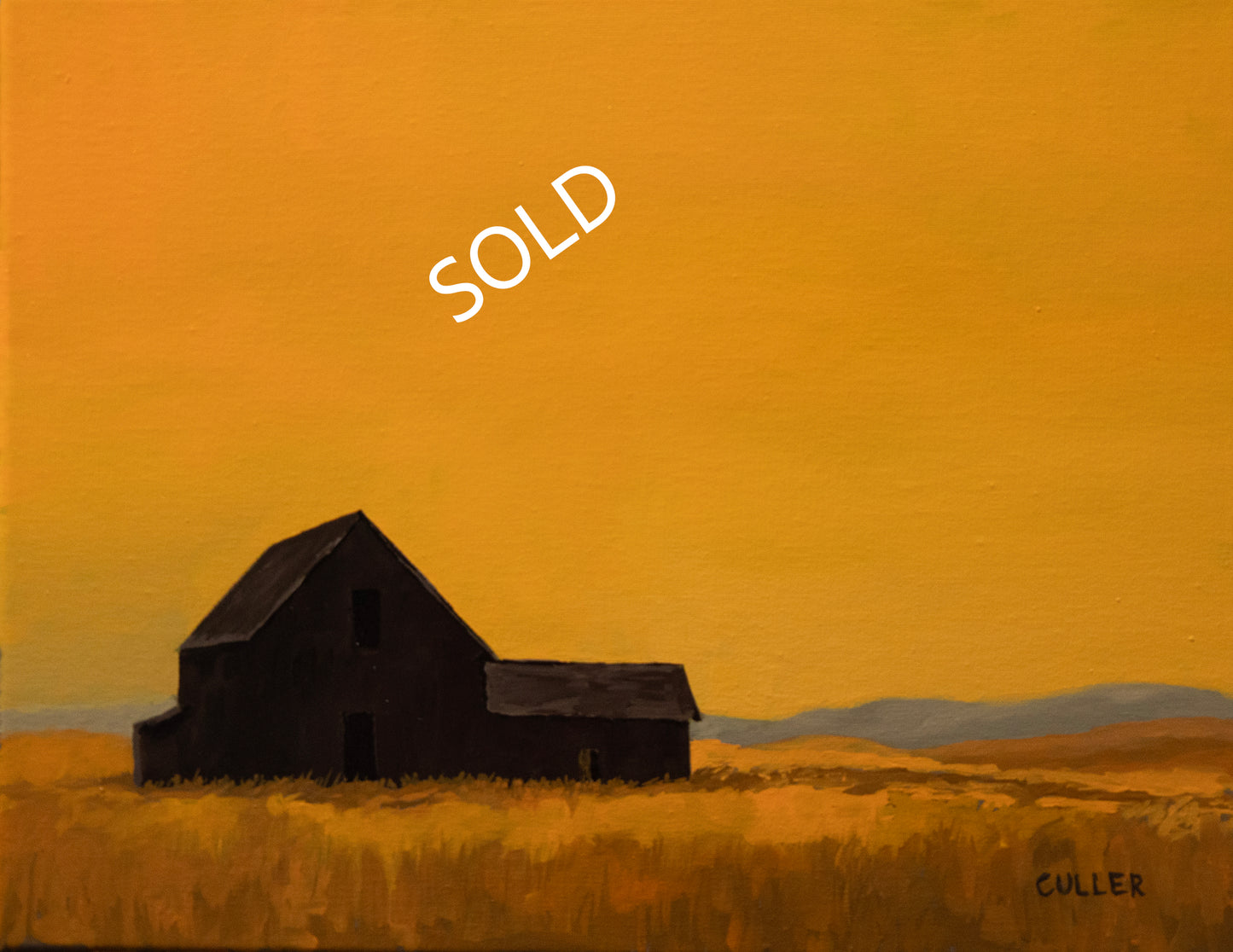 "Golden Afternoon" 11" x 14" Oil on Linen