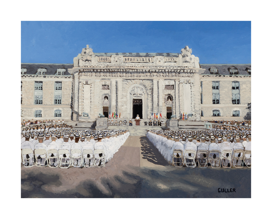 (Navy Series) "Induction Day" Limited Edition Archival Print