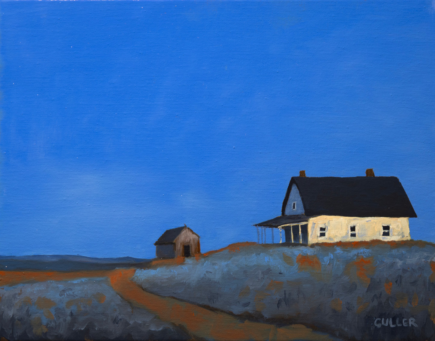 "Kentucky Blue" 11" x 14" Oil on Linen