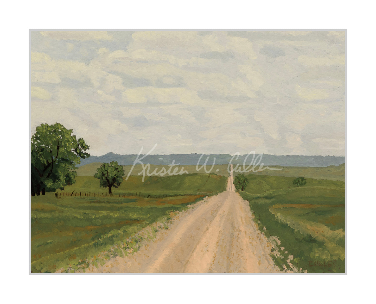 "Long Dirt Road" Limited Edition Archival Print