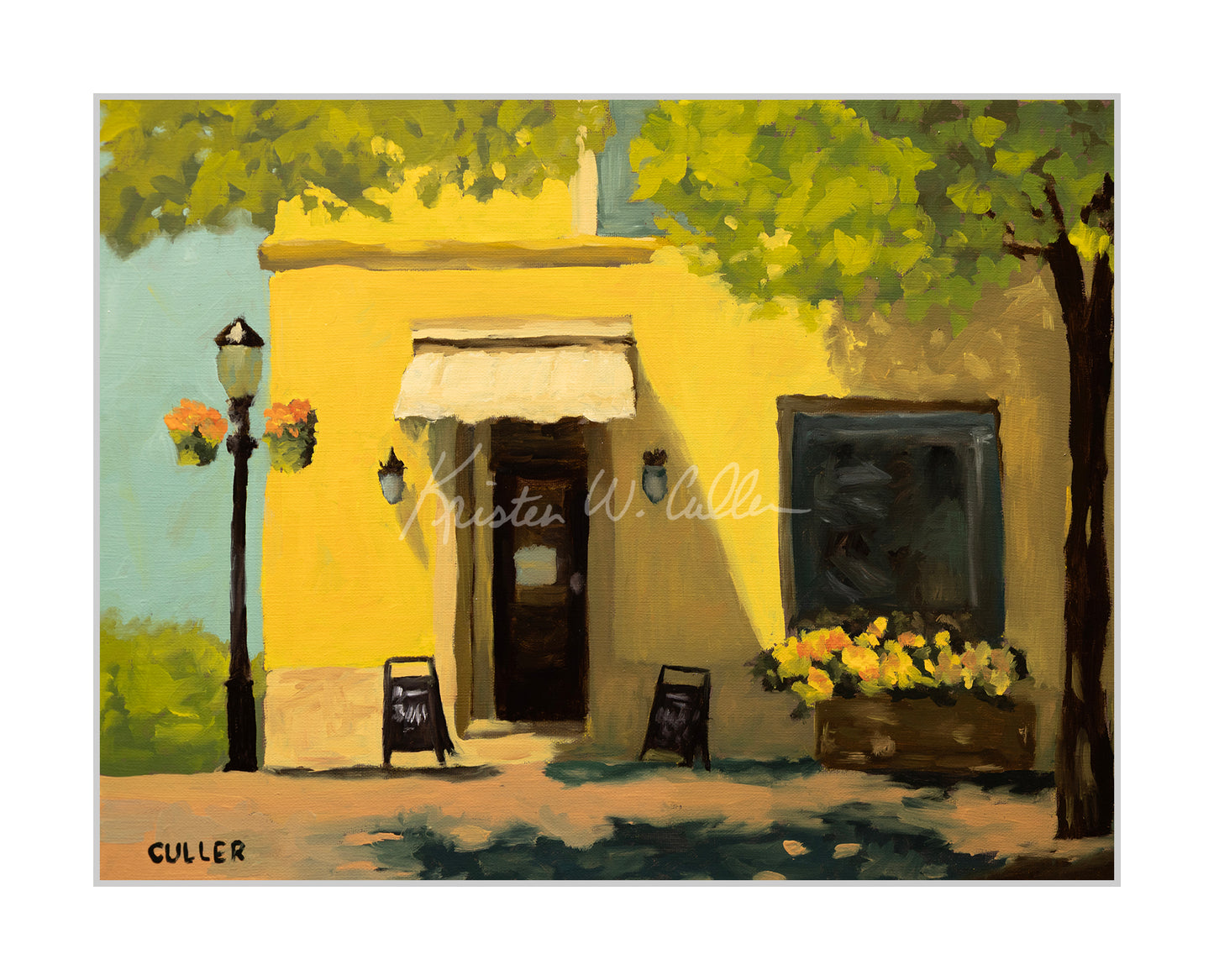 "Storefront in Yellow" Limited Edition Archival Print