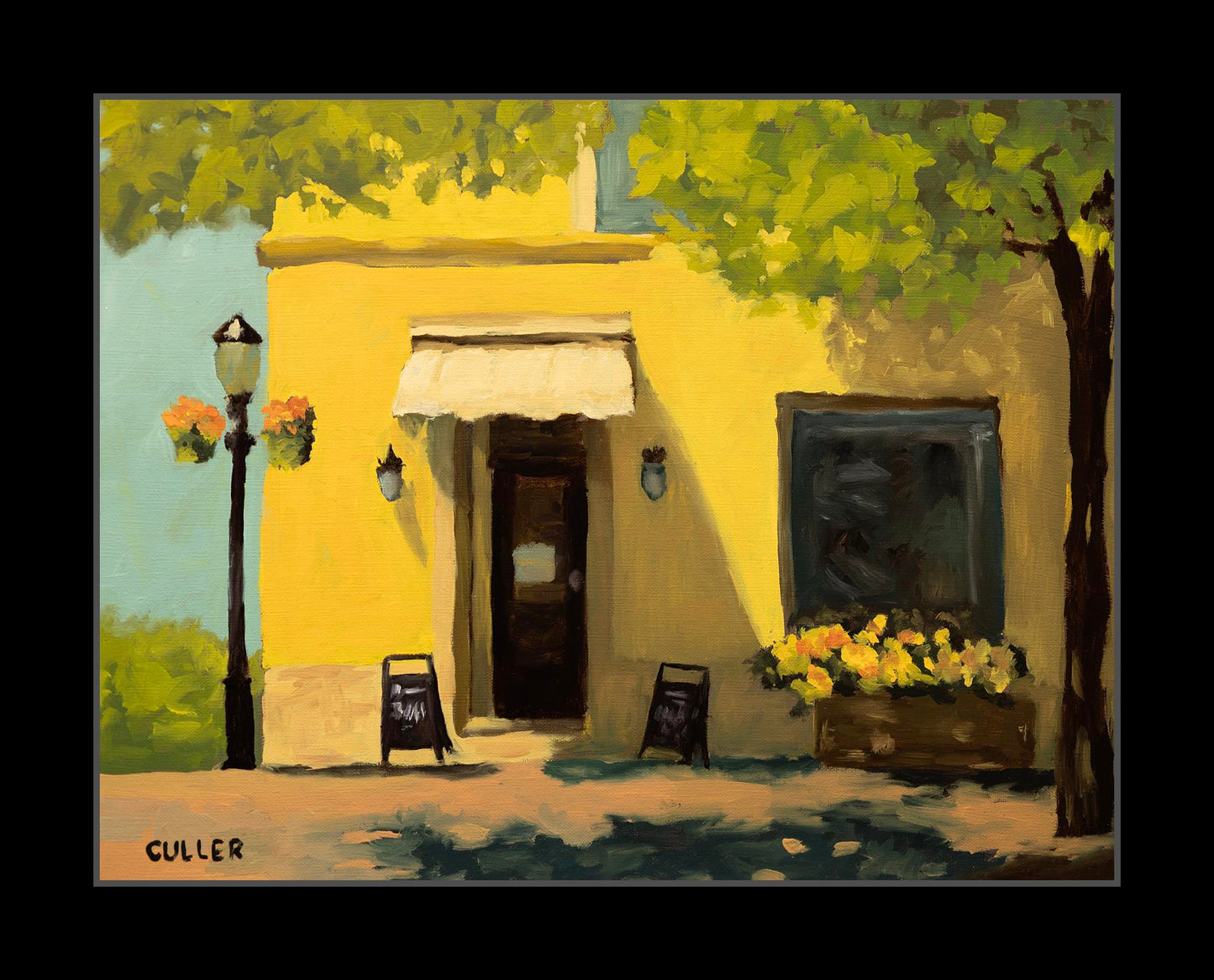 "Storefront in Yellow" Fine Art Print