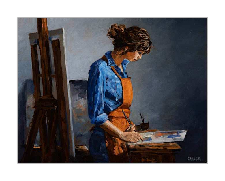 "Studio Time" Limited Edition Archival Print