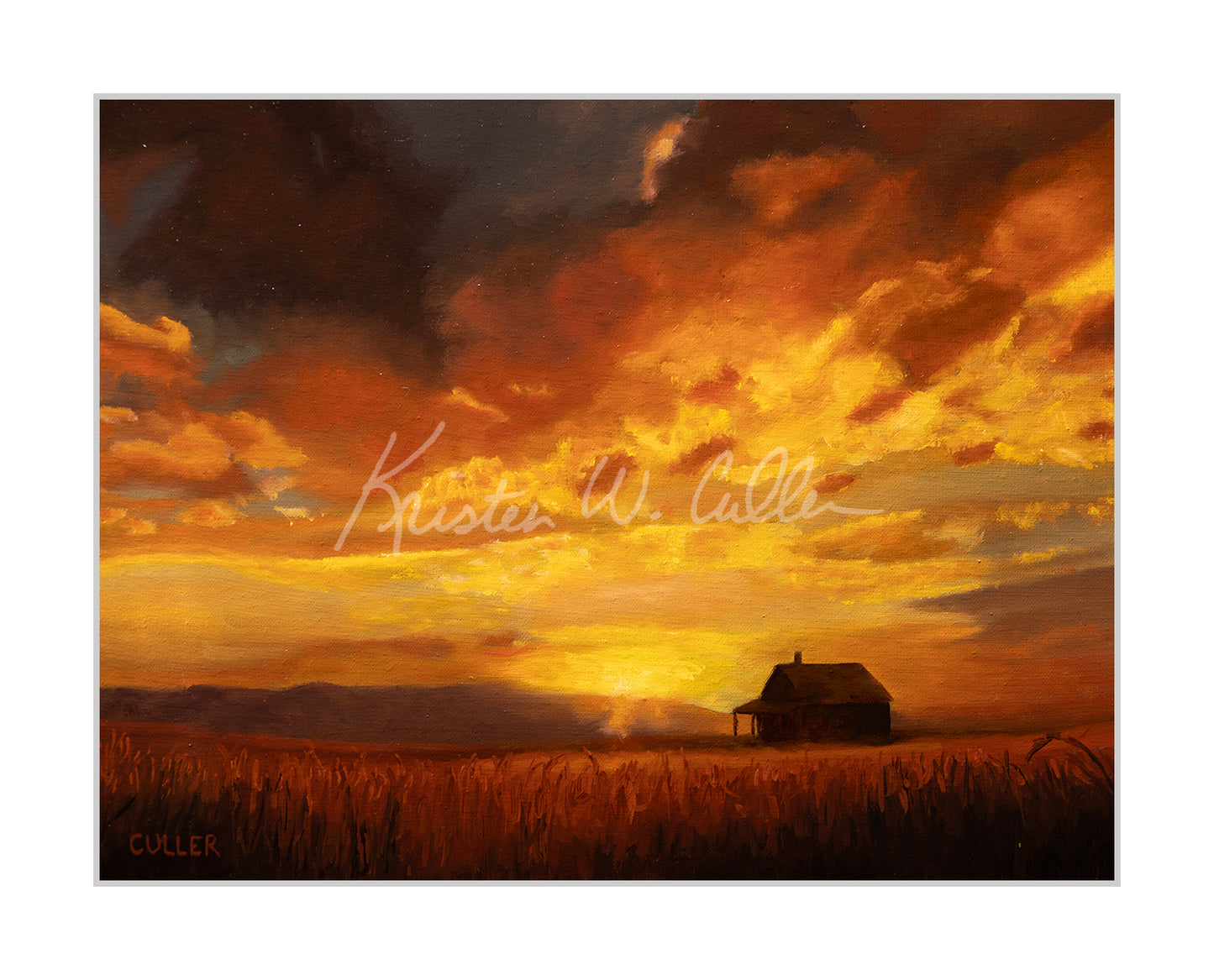 "Summer Evening" Limited Edition Archival Print