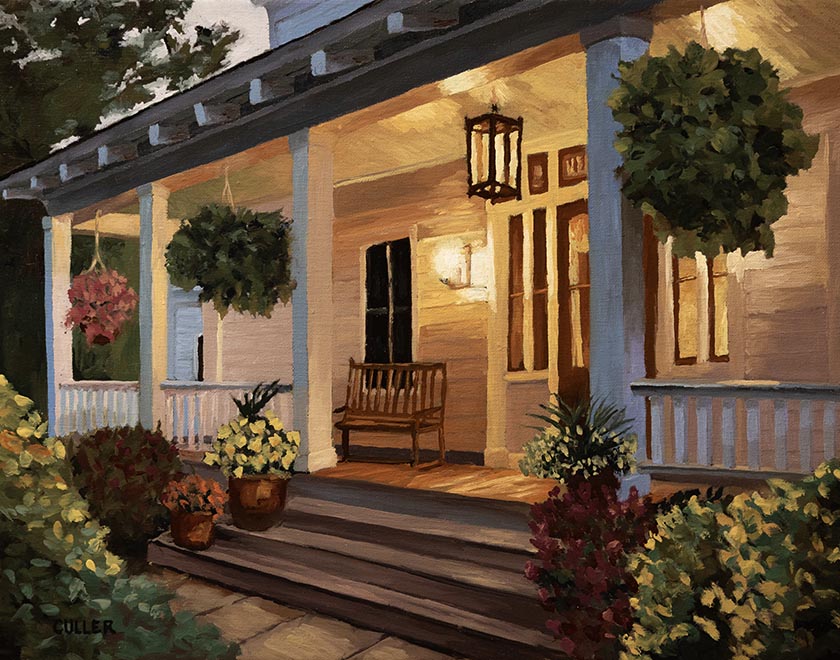 "Welcome Home" 11" x 14" Oil on Linen