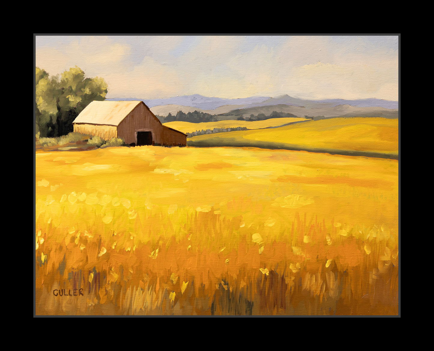 "Golden Fields" Fine Art Print