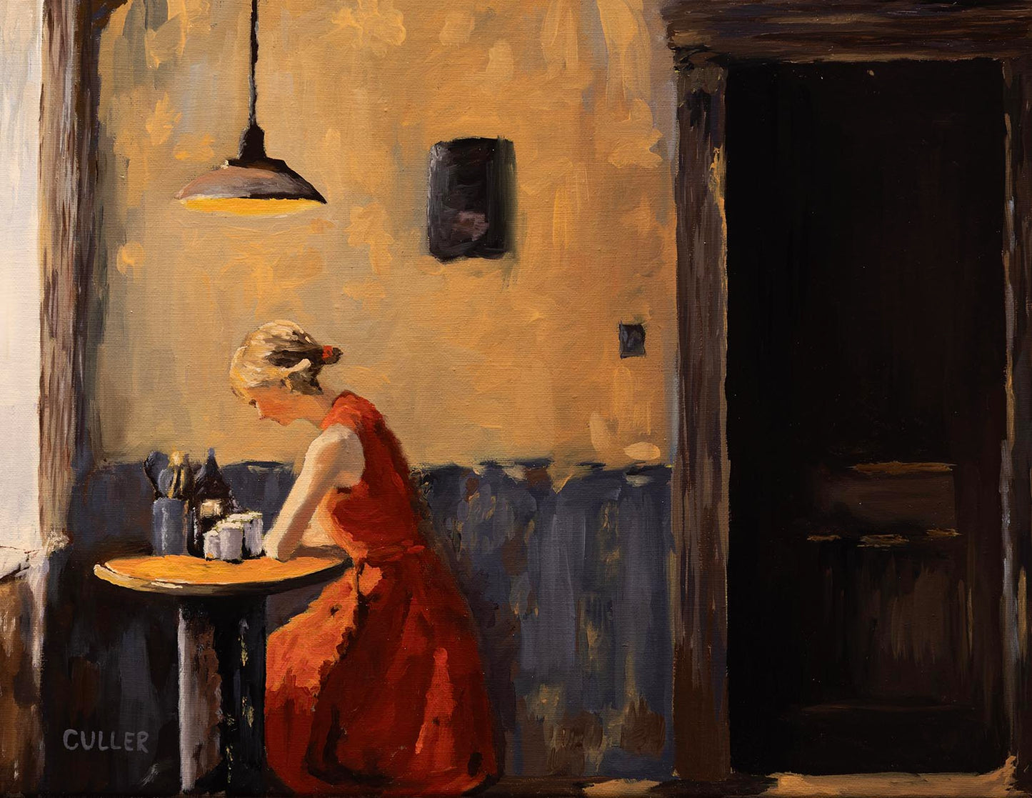 "Lady in Red" Fine Art Print