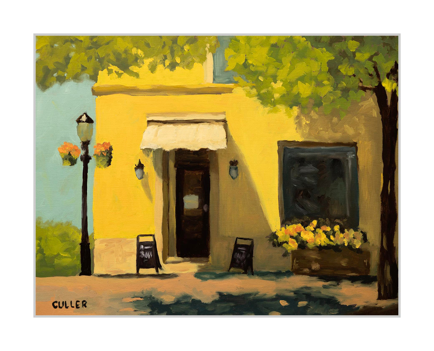 "Storefront in Yellow" Fine Art Print