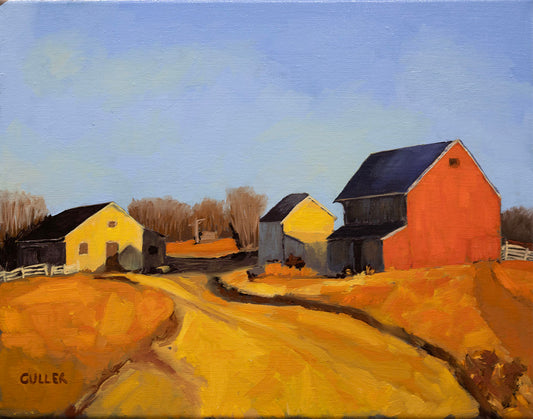 "Fall Afternoon" 11" x 14" Oil on Linen