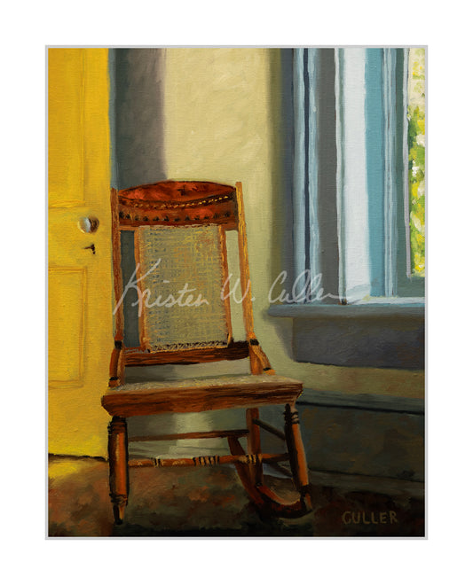 "Chair in the Window" Limited Edition Archival Print