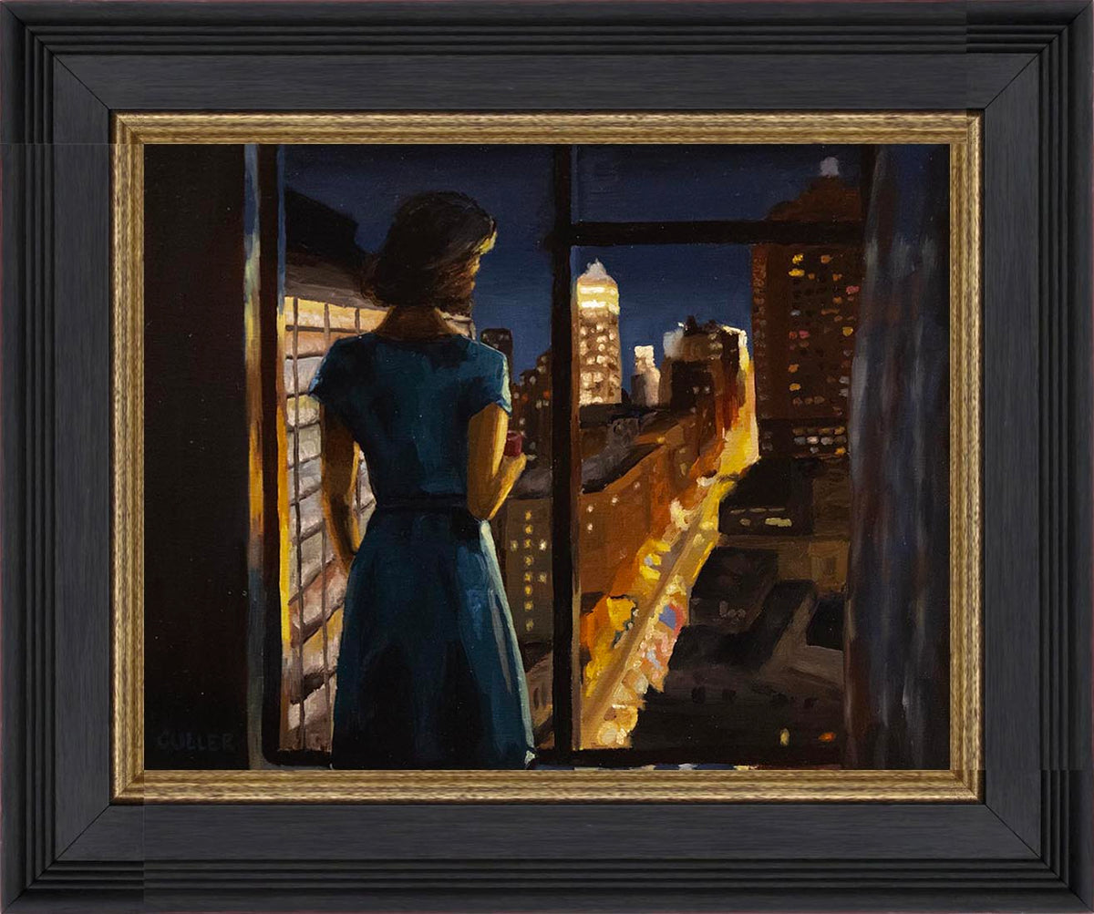 "City View" 11x14" Oil on Linen