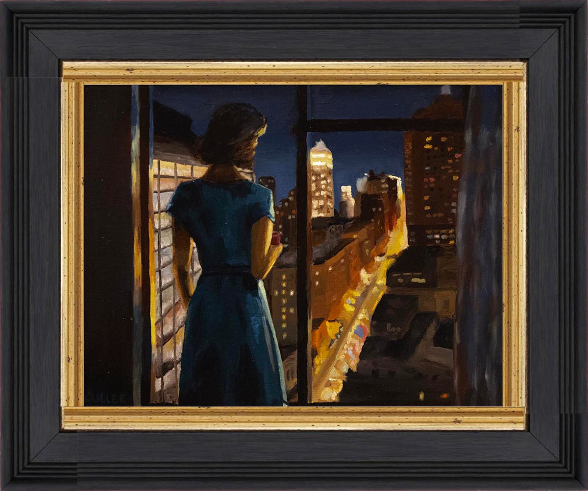 "City View" 11x14" Oil on Linen
