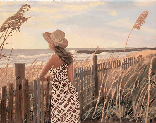 "Contemplative" 11" x 14" Oil on Linen