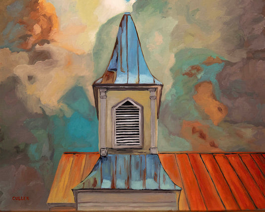 "God's Place" 16 x 20" Oil on Linen Framed
