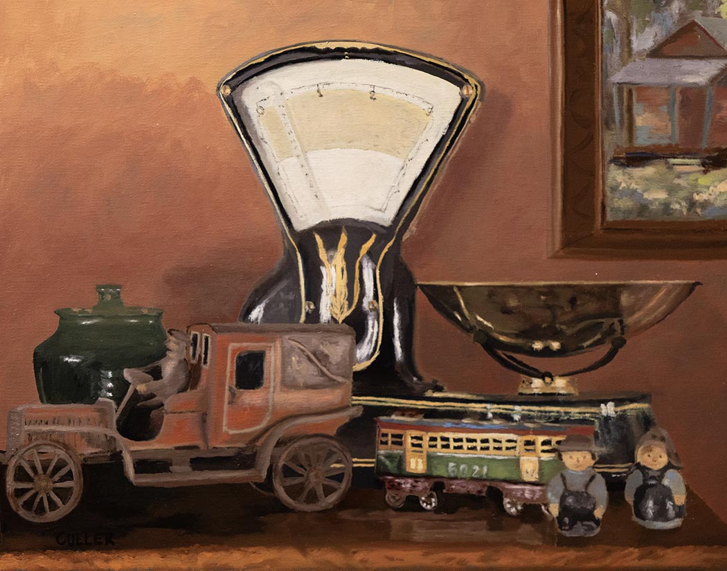 "Grandma's Treasures" 11x14" Oil on Linen