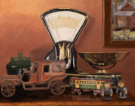 "Grandma's Treasures" 11x14" Oil on Linen