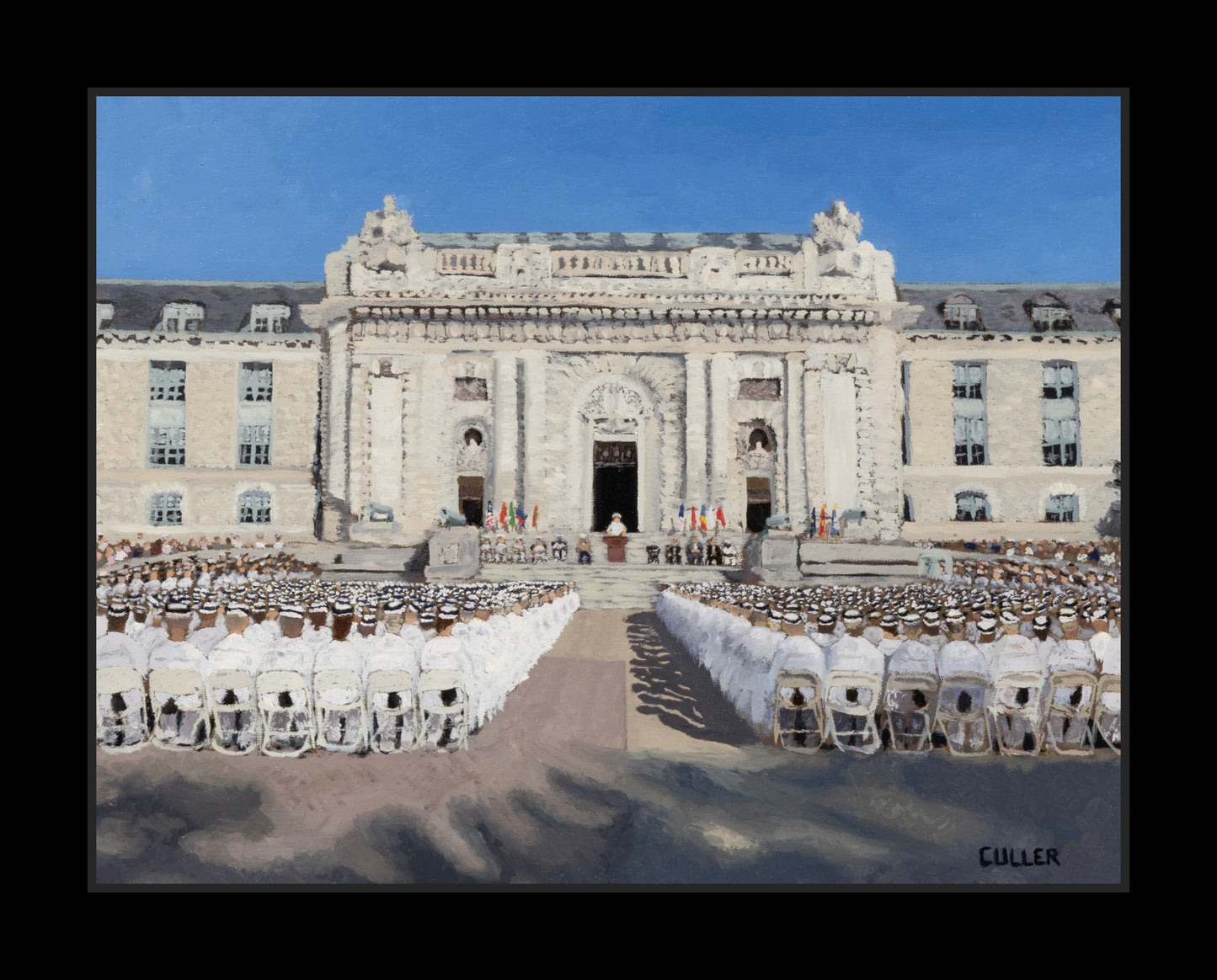 (Navy Series) "Induction Day" Fine Art Print