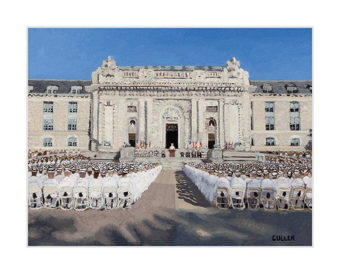 (Navy Series) "Induction Day" Fine Art Print