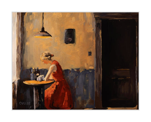 "Lady in Red" Fine Art Print