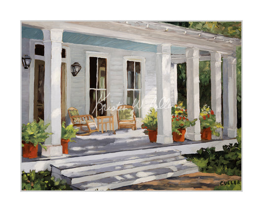 "Waiting for Tea" Limited Edition Archival Print