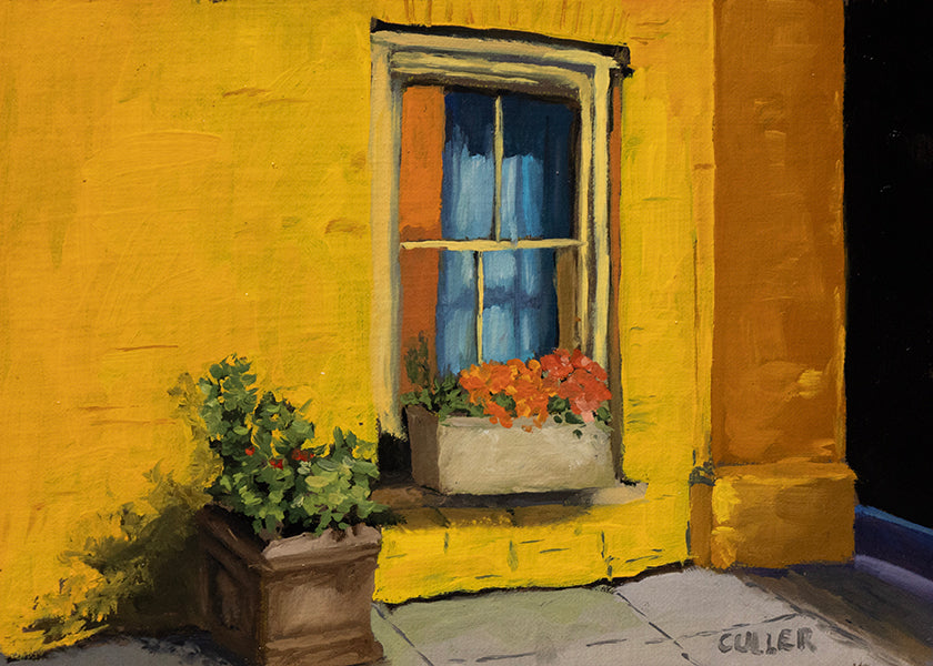 "Window Series #2" 5" x 7" Oil on Linen Panel