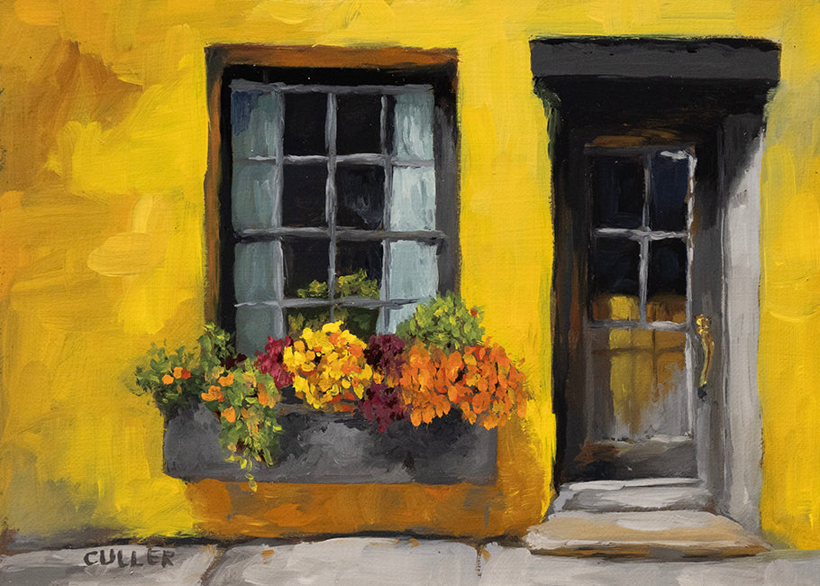"Window Series #3" 5" x 7" Oil on Linen Panel