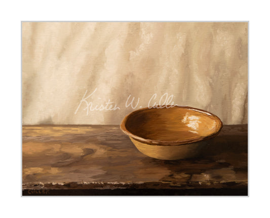 "Yellow Bowl" Limited Edition Archival Print