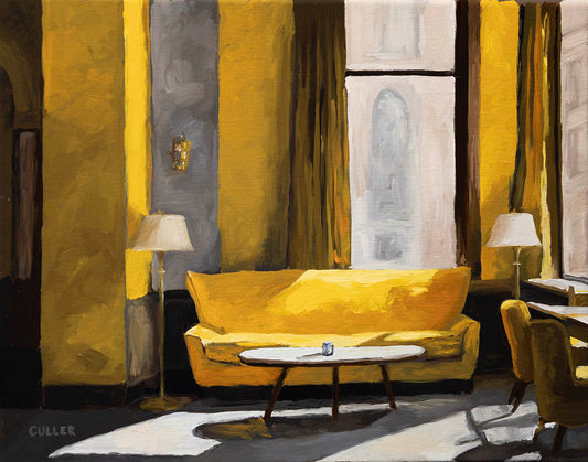 "Yellow Morning" 11" x 14" Oil on Linen